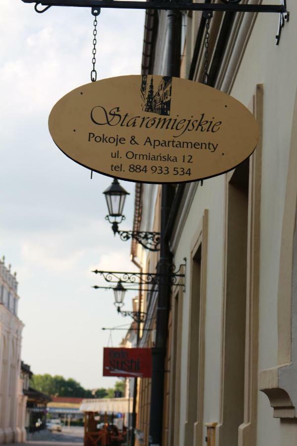 "Staromiejskie" Zamość Esterno foto